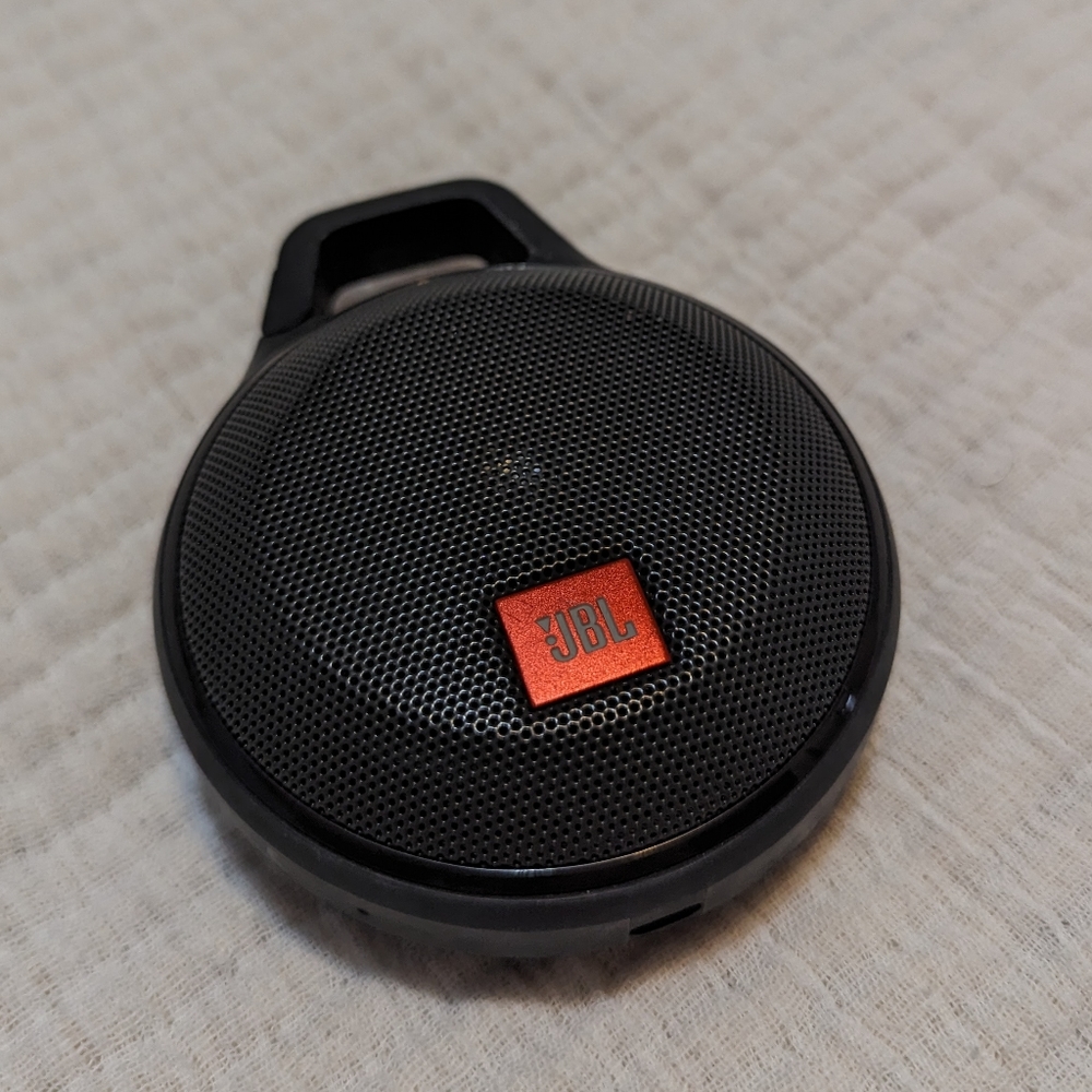 JBL Clip Portable Bluetooth Speaker - Black